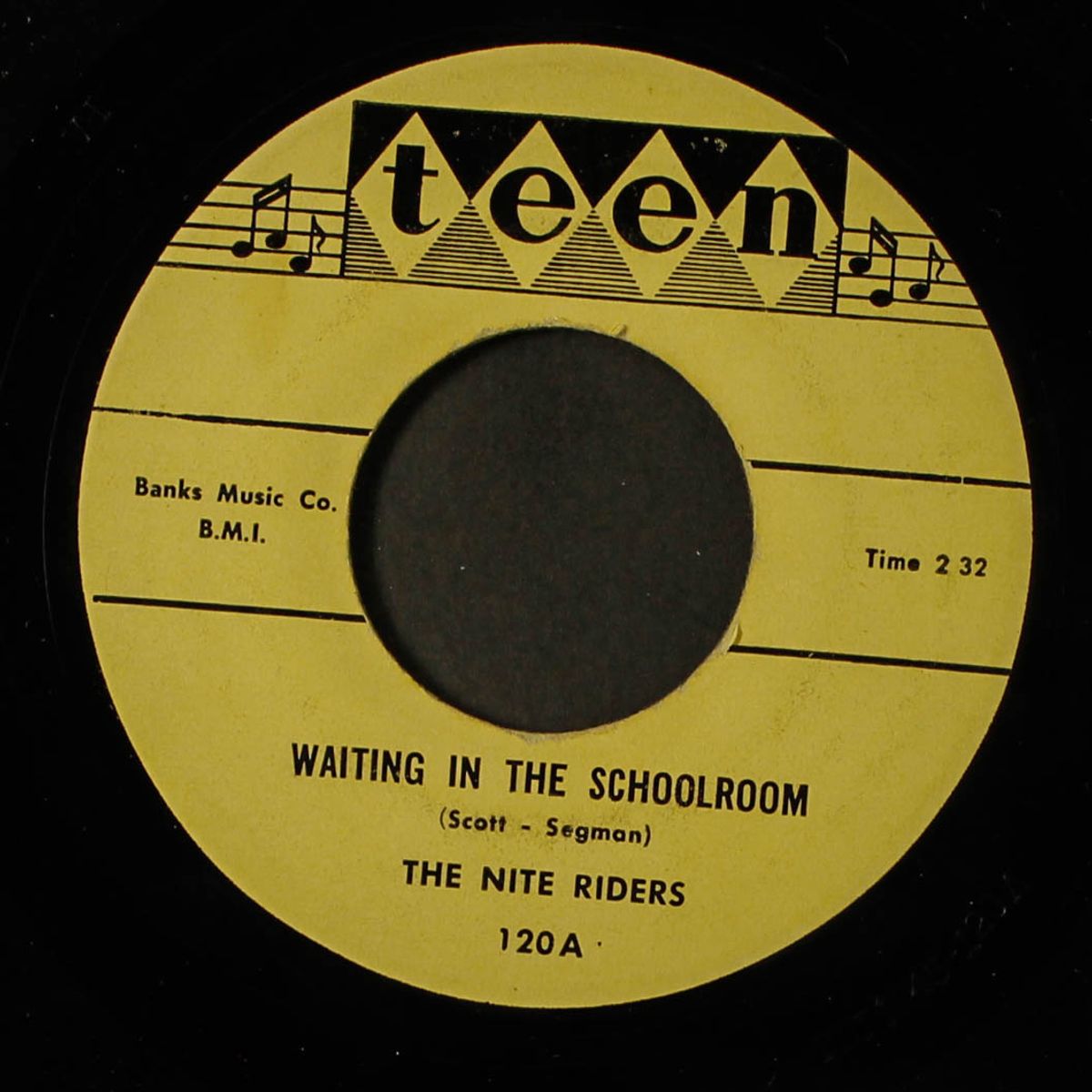 waiting in the schoolroom / when a man cries by NITE RIDERS