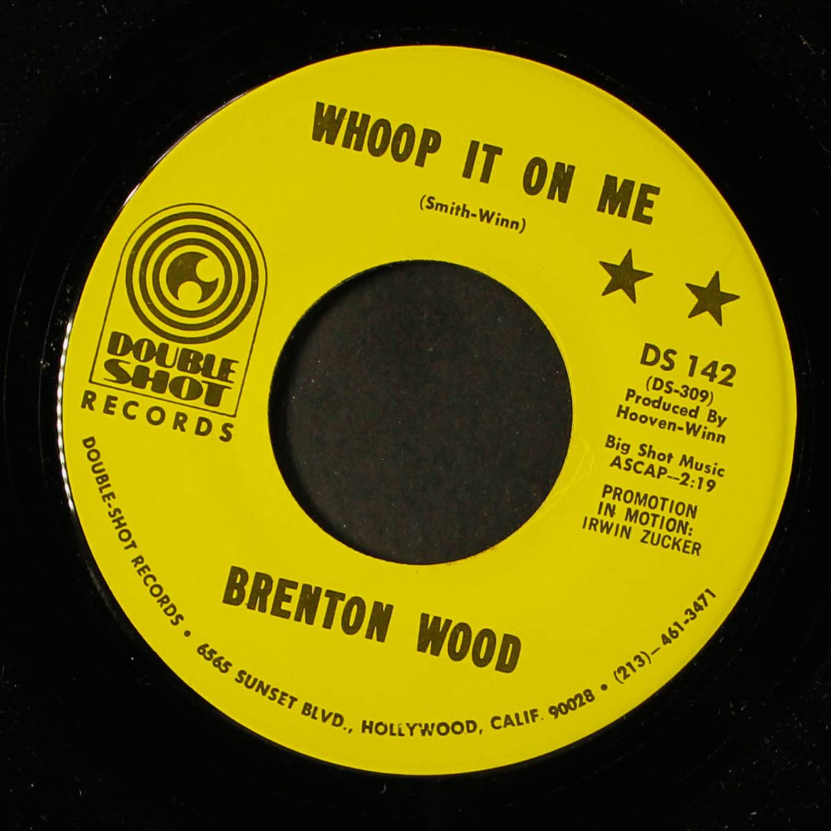 whoop it on me / take a chance by BRENTON WOOD