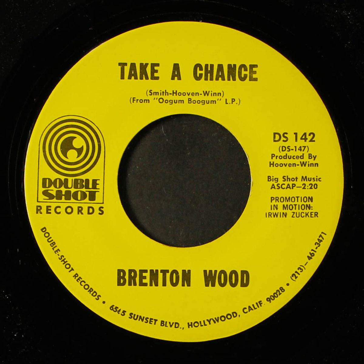 whoop it on me / take a chance by BRENTON WOOD