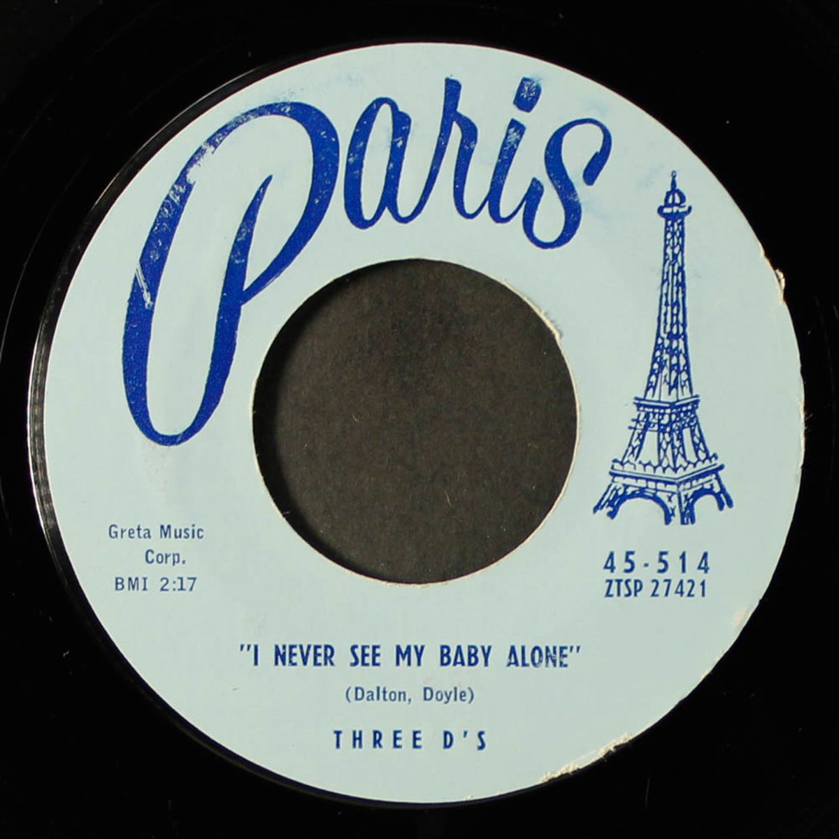 jumpin' jack / i never see my baby alone by THREE D'S