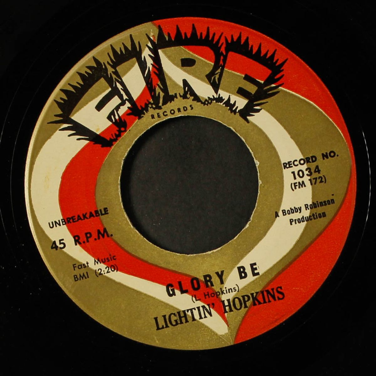 mojo hand / glory be by LIGHTNIN' HOPKINS