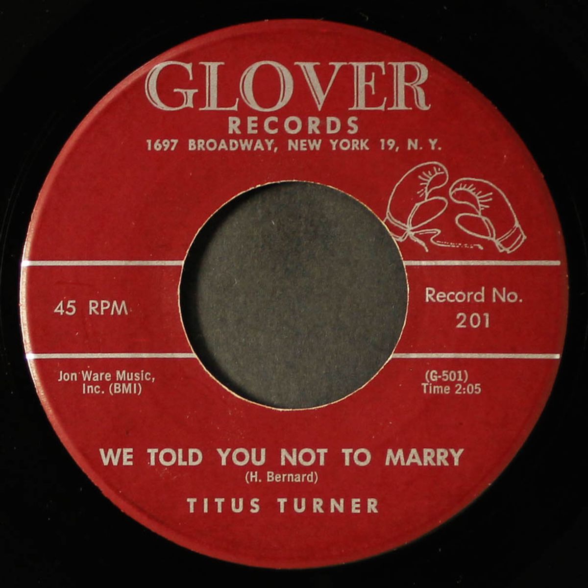taking care of business / we told you not to marry by TITUS TURNER