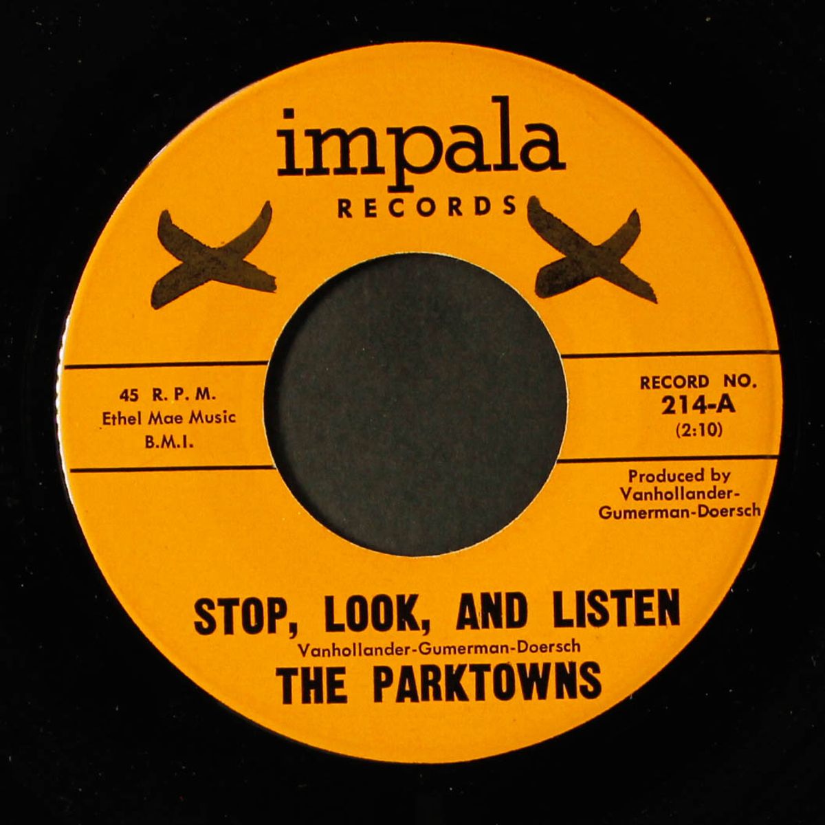you hurt me inside / stop, look, and listen by PARKTOWNS