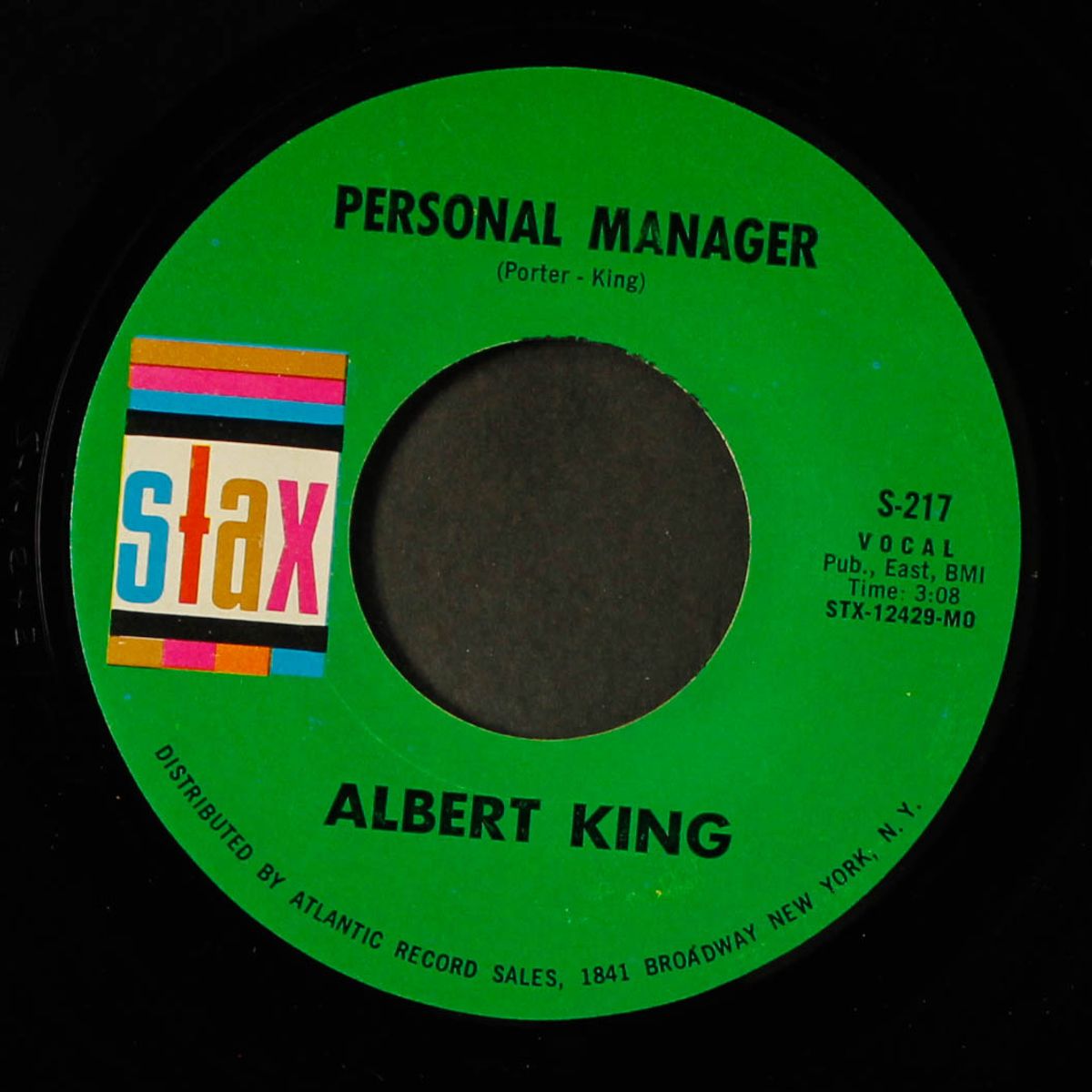 born under a bad sign / personal manager by ALBERT KING