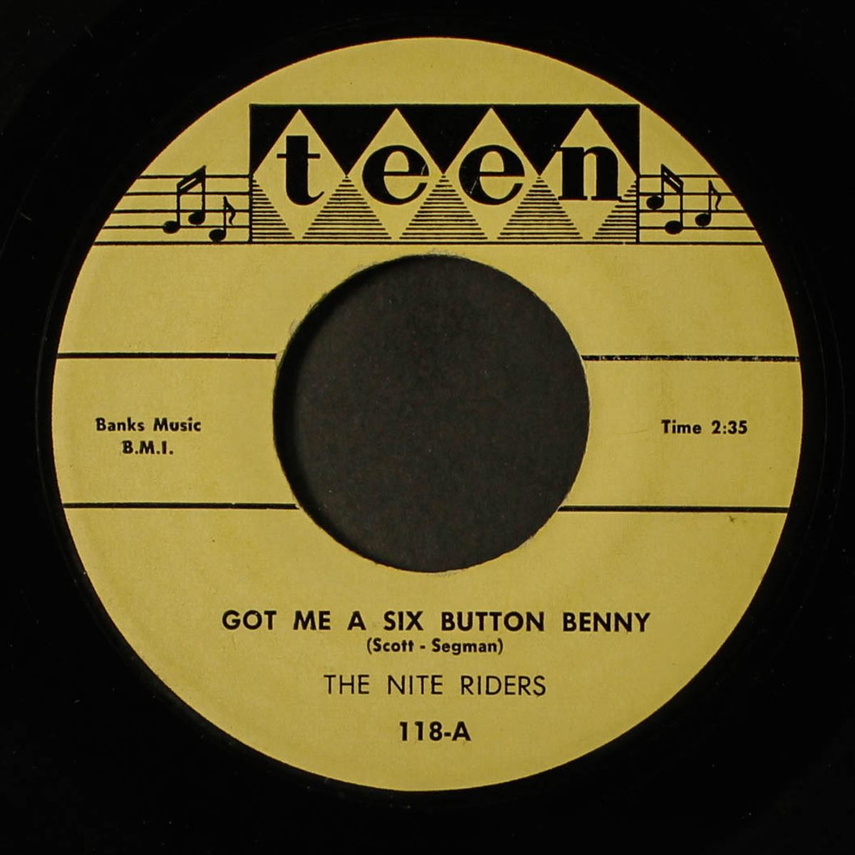 got me a six button benny / don't hang up the phone by NITE RIDERS