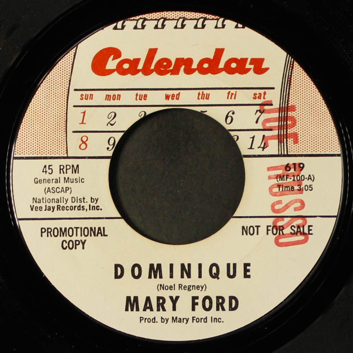 dominique / where can i go by MARY FORD