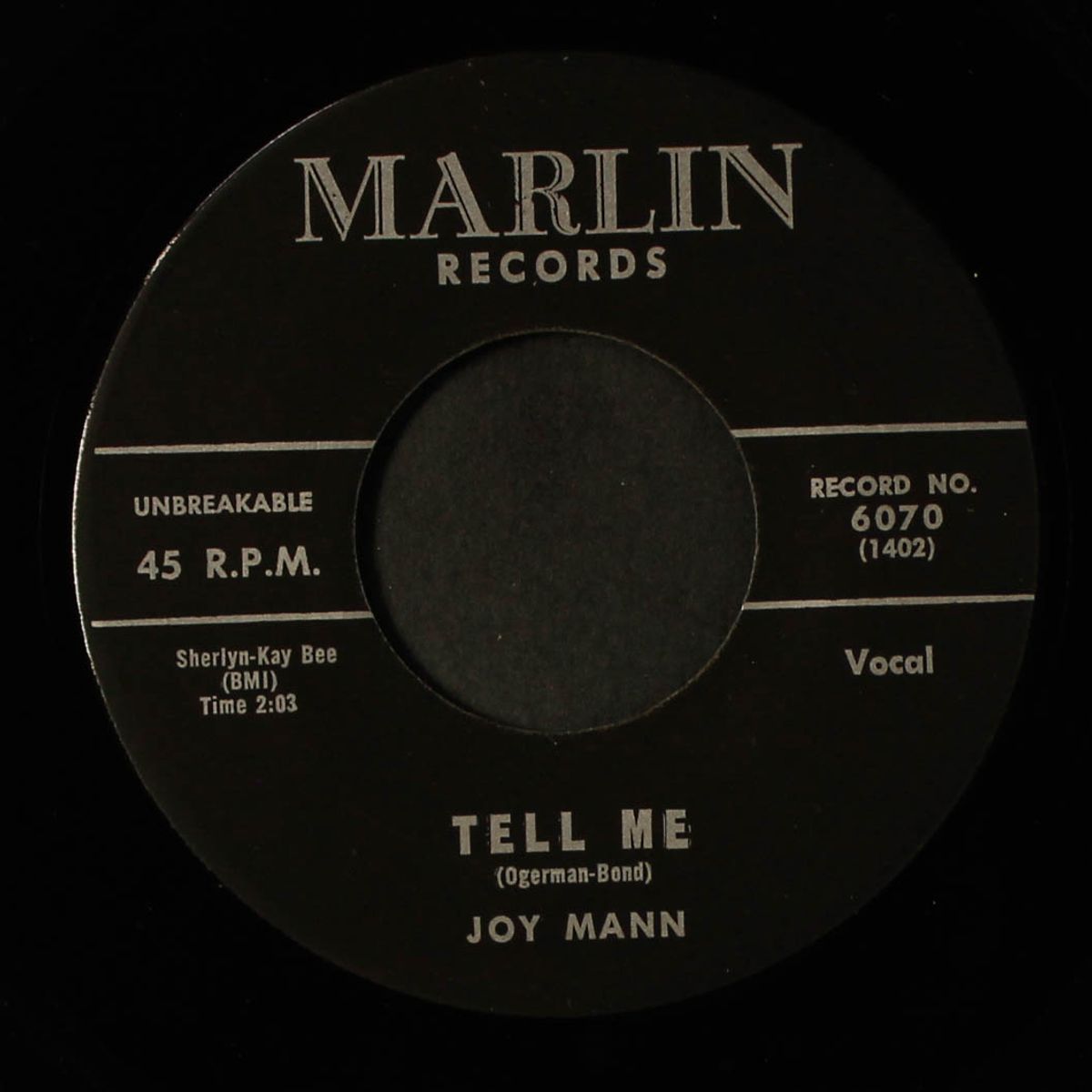 tell me / up to the mountain by JOY MANN