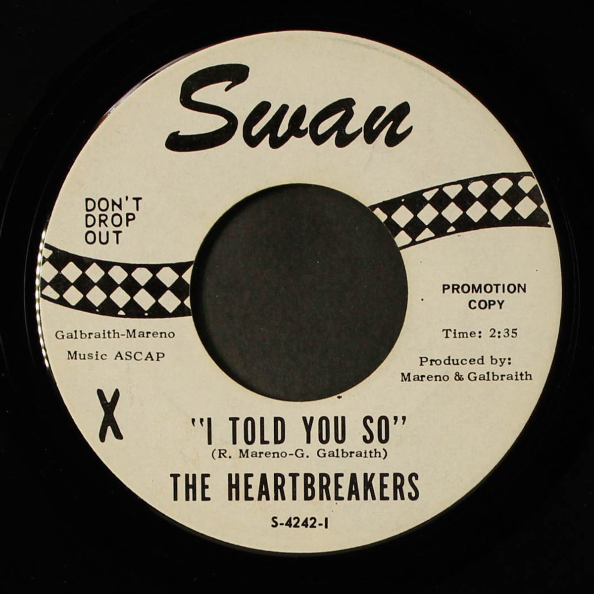 i told you so / baby baby by HEARTBREAKERS
