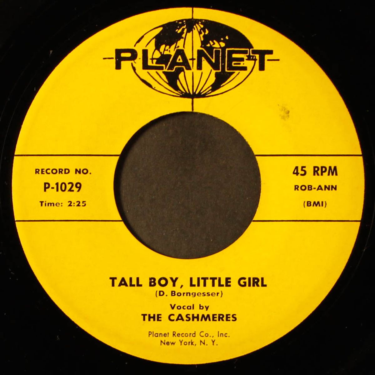 tall boy, little girl / vanguard to venus by CASHMERES