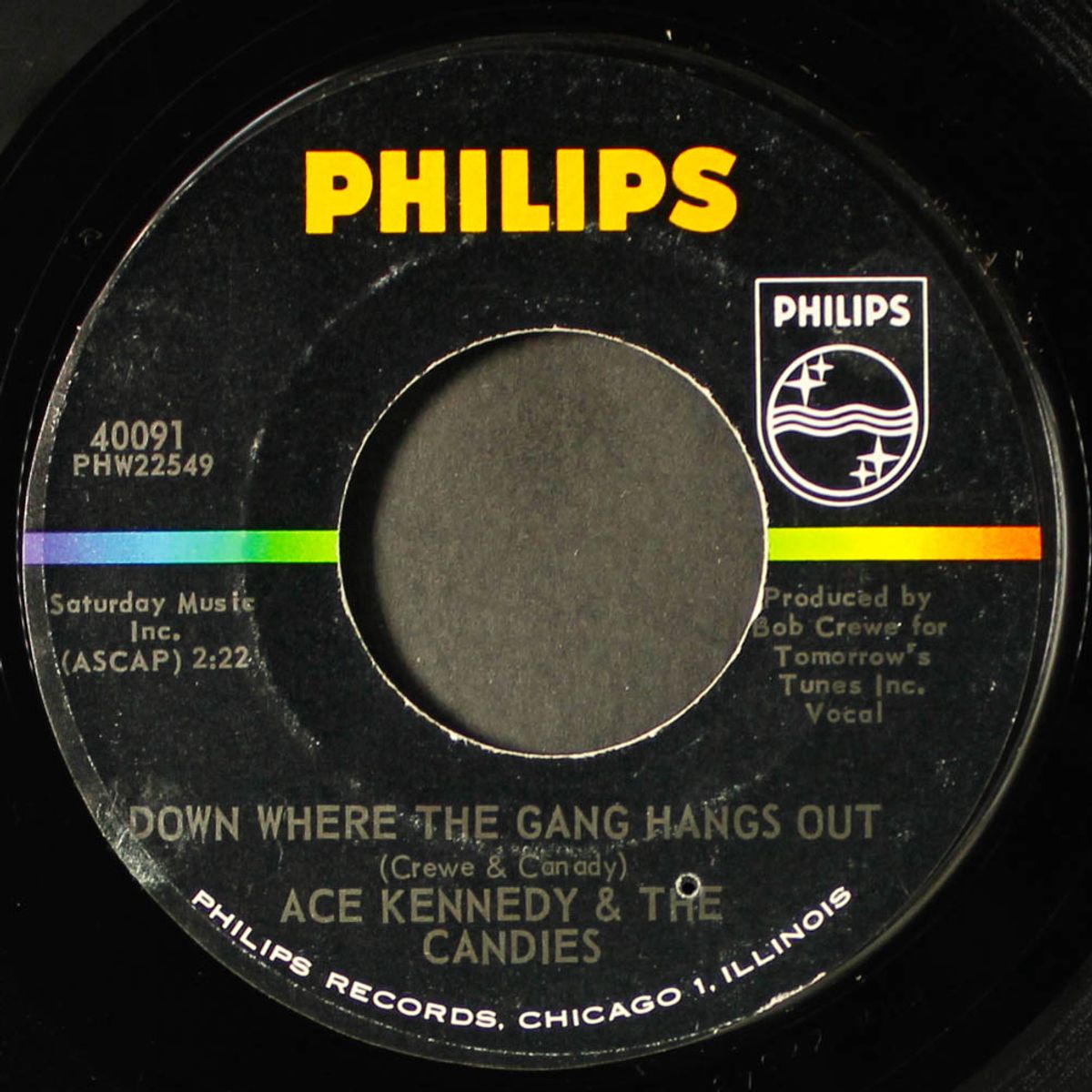 tel-a-woman / down where the gang hangs out by ACE KENNEDY & CANDIES