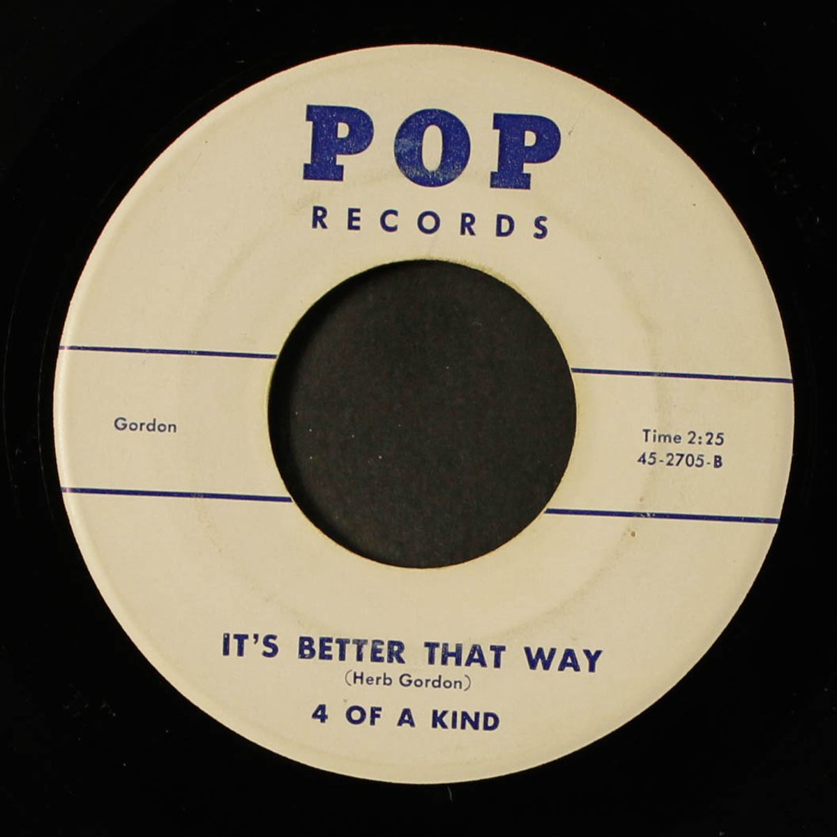buttercup / it's better that way by 4 OF A KIND