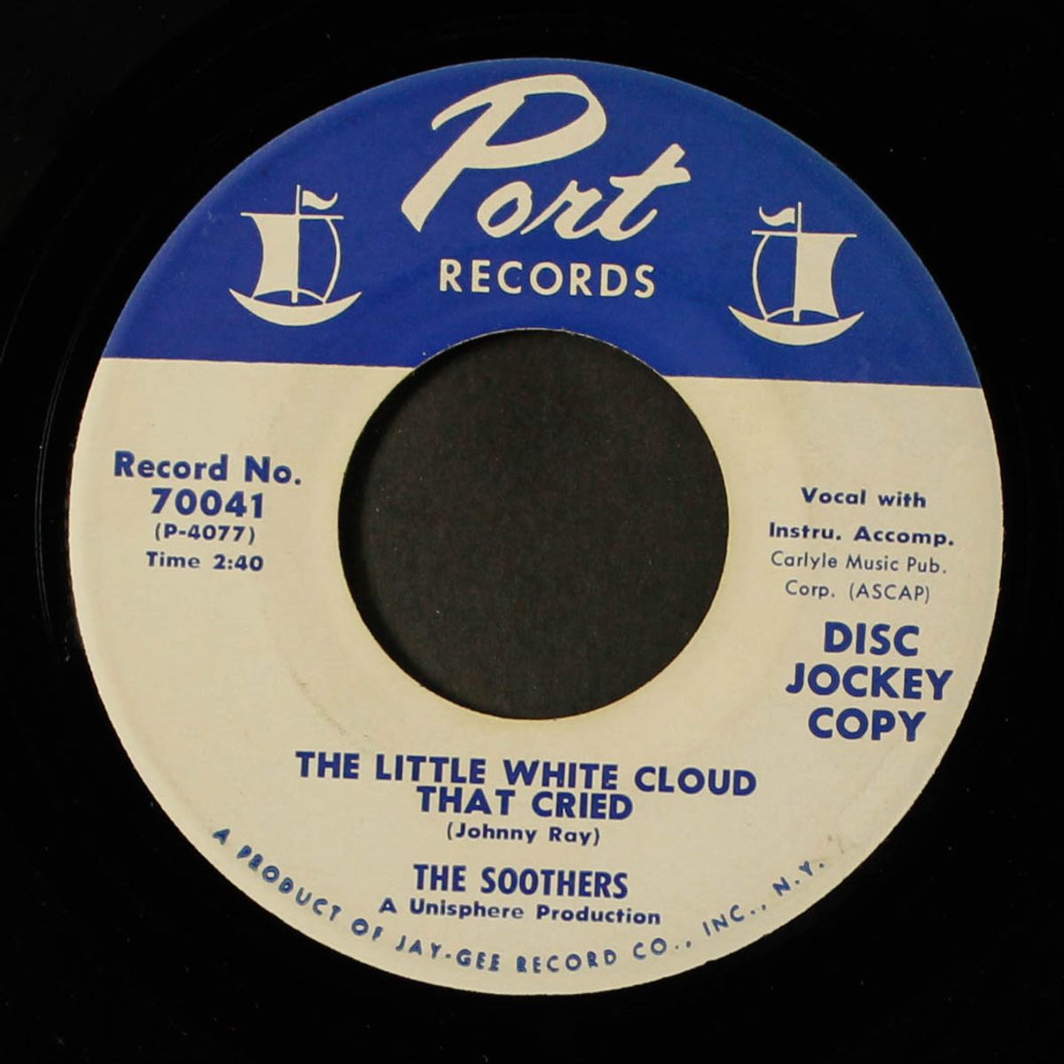 the little white cloud that cried / i believe in you by SOOTHERS