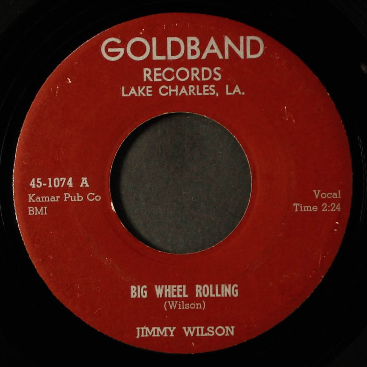 please accept my love / big wheel rolling by JIMMY WILSON