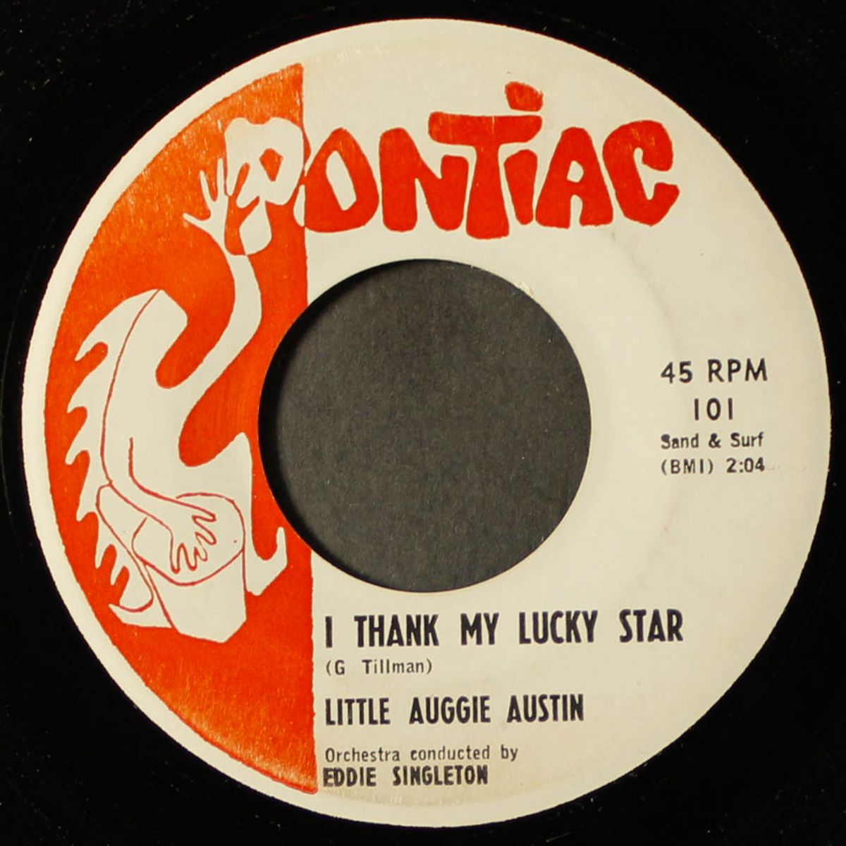 my love for you / i thank my lucky star by LITTLE AUGGIE AUSTIN