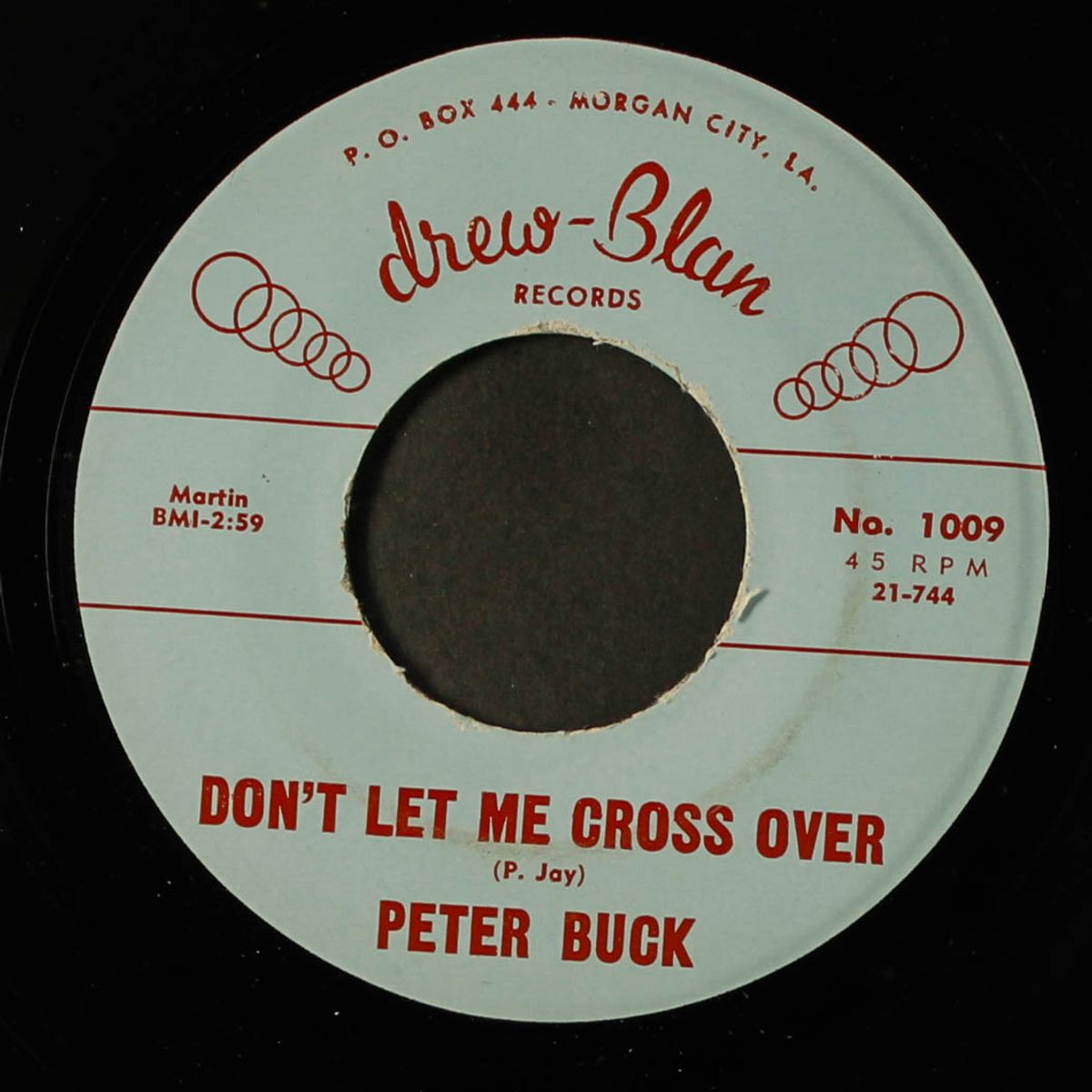 don't let me cross over / let my lover go by PETER BUCK