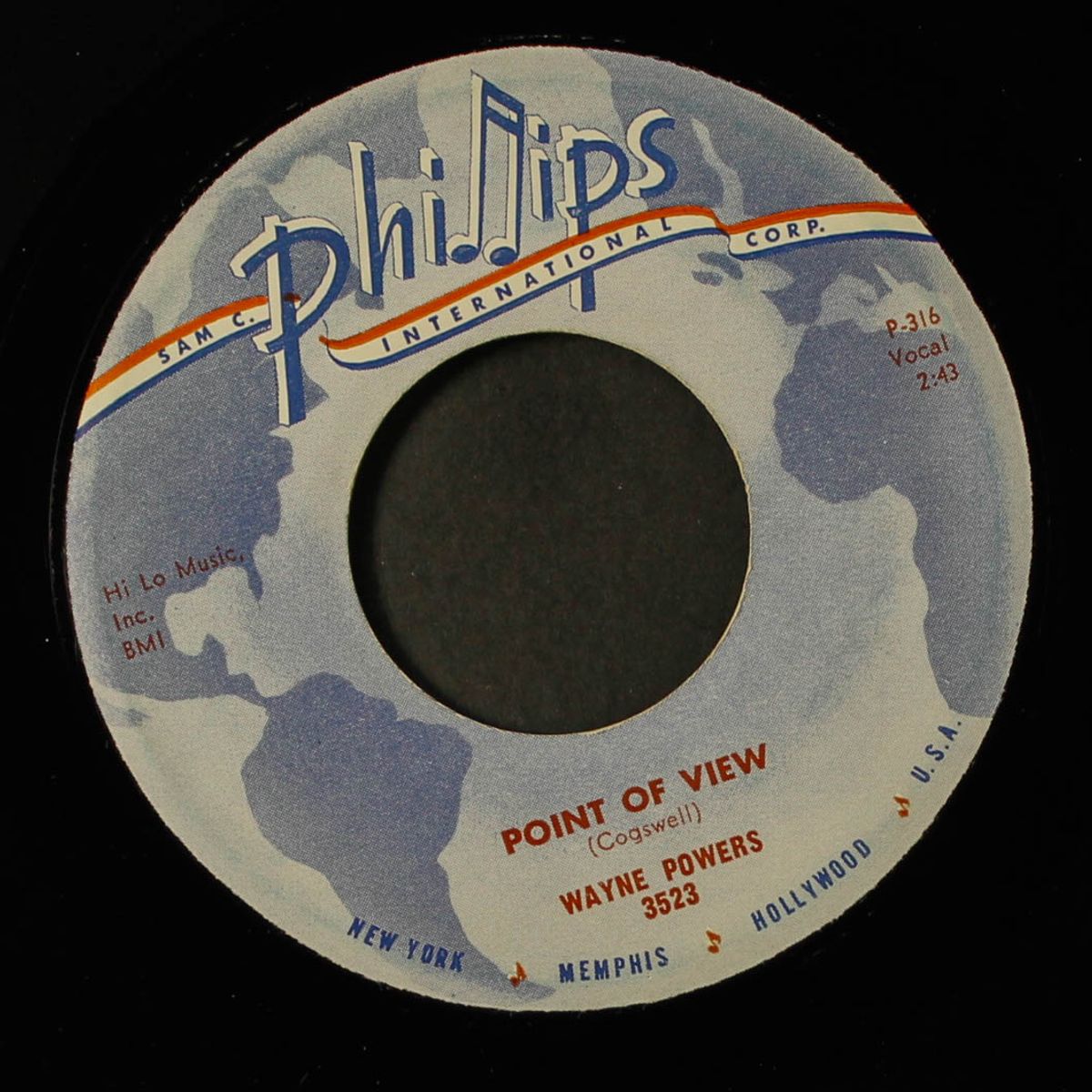 my love song / point of view by WAYNE POWERS
