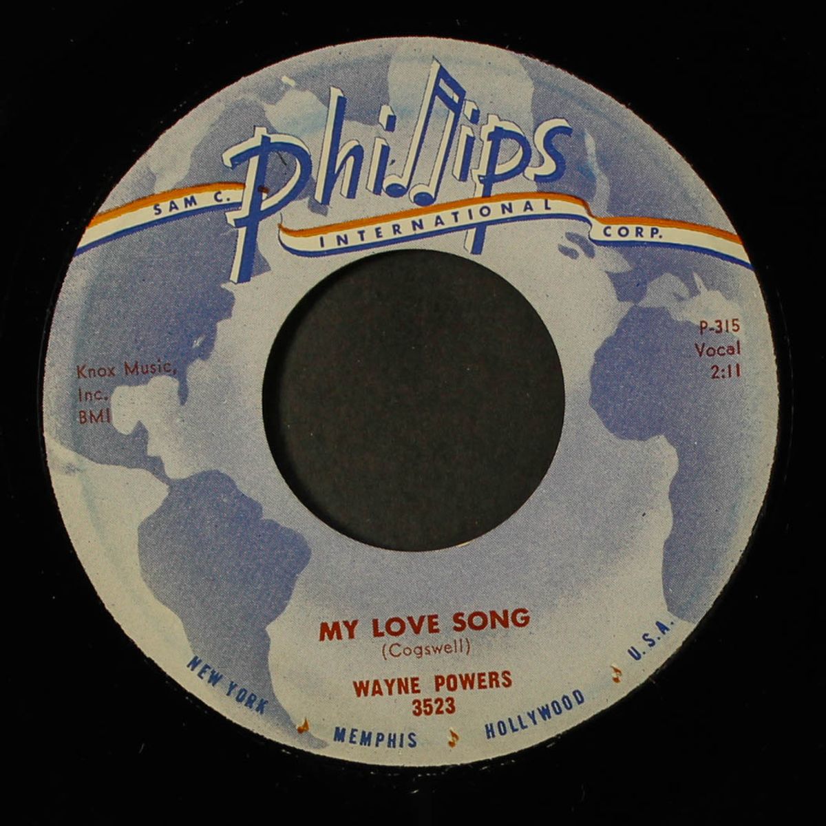 my love song / point of view by WAYNE POWERS