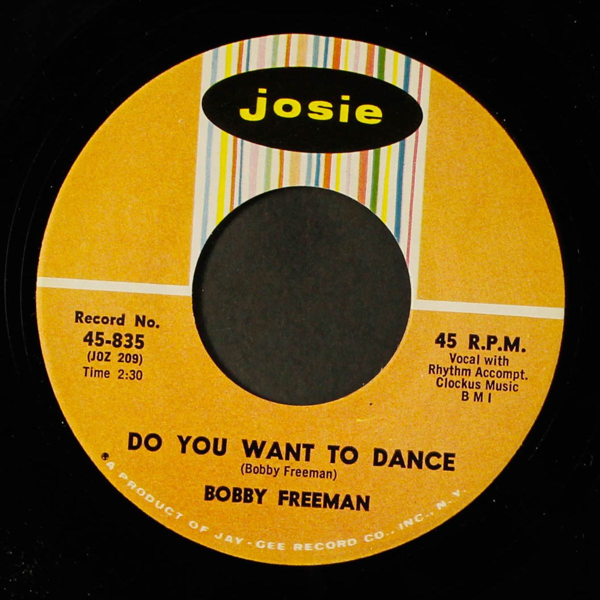 do you want to dance / big fat woman by BOBBY FREEMAN