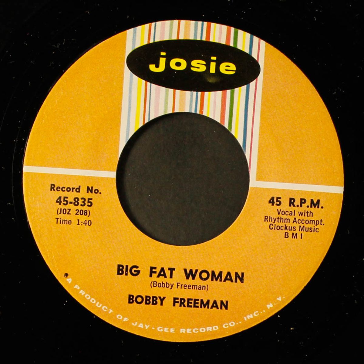 do you want to dance / big fat woman by BOBBY FREEMAN