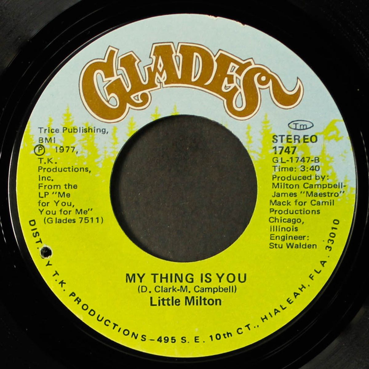 me for you, you for me / my thing is you by LITTLE MILTON