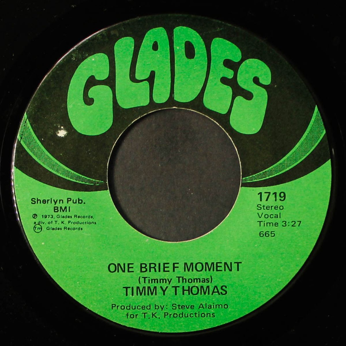 one brief moment / "rio" girl by TIMMY THOMAS