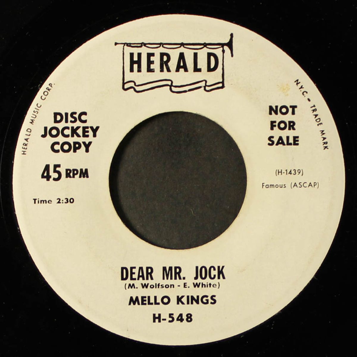 our love is beautiful / dear mr. jock by MELLO KINGS