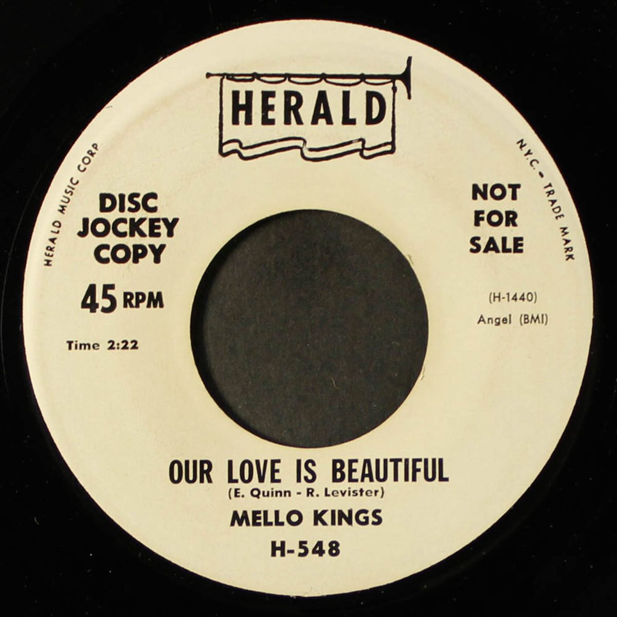 our love is beautiful / dear mr. jock by MELLO KINGS
