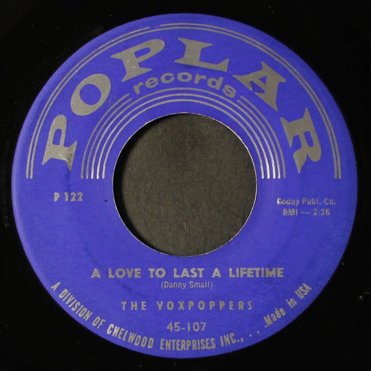 a love to last a lifetime / come back little girl by VOXPOPPERS
