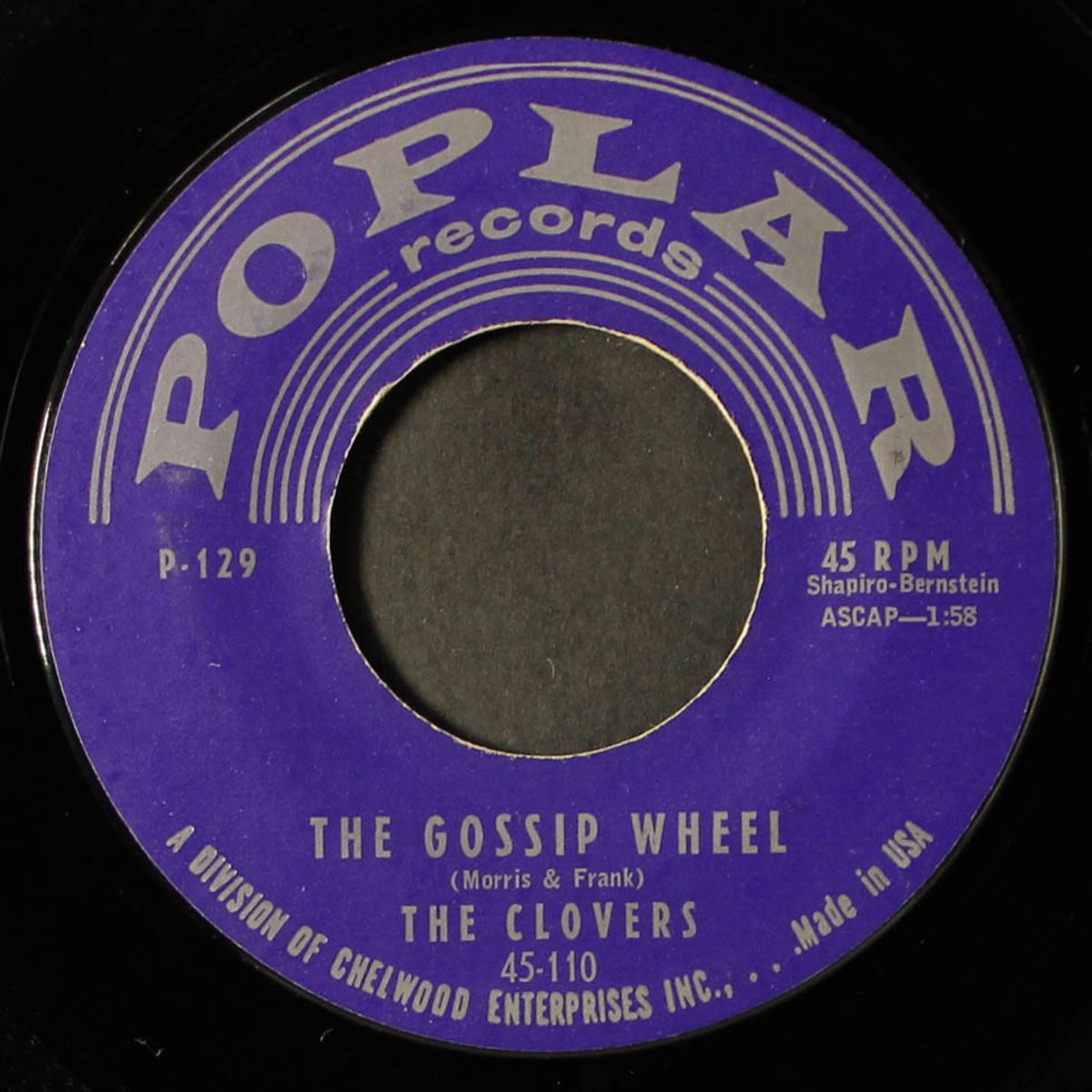 the gossip wheel / please come on to me by CLOVERS