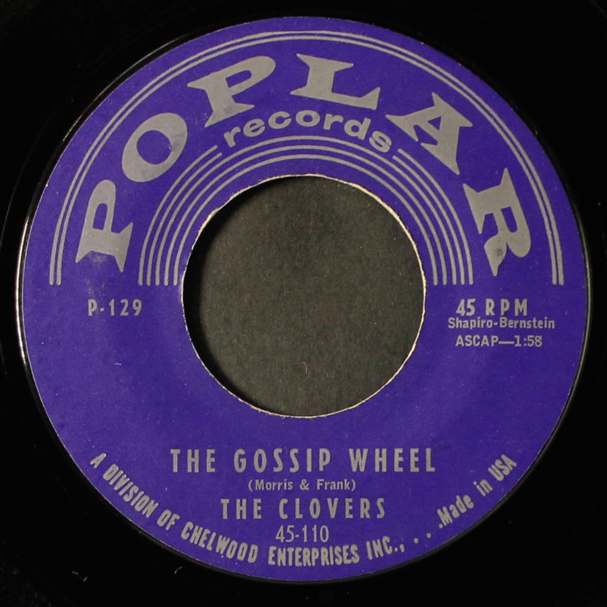 the gossip wheel / please come on to me by CLOVERS