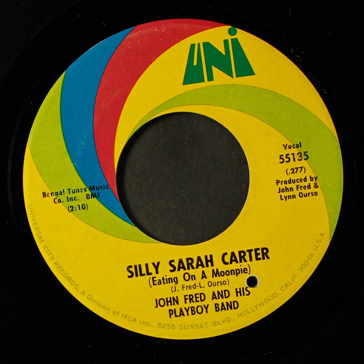 silly sarah carter / back in the u.s.s.r. by JOHN FRED & PLAYBOY BAND