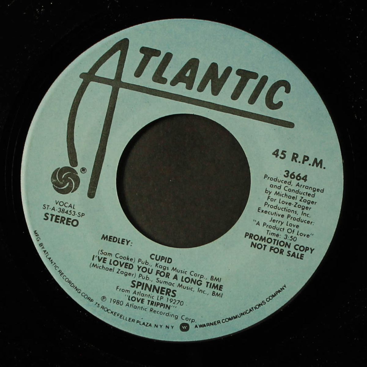 cupid / i've loved you for a long time / mono by SPINNERS