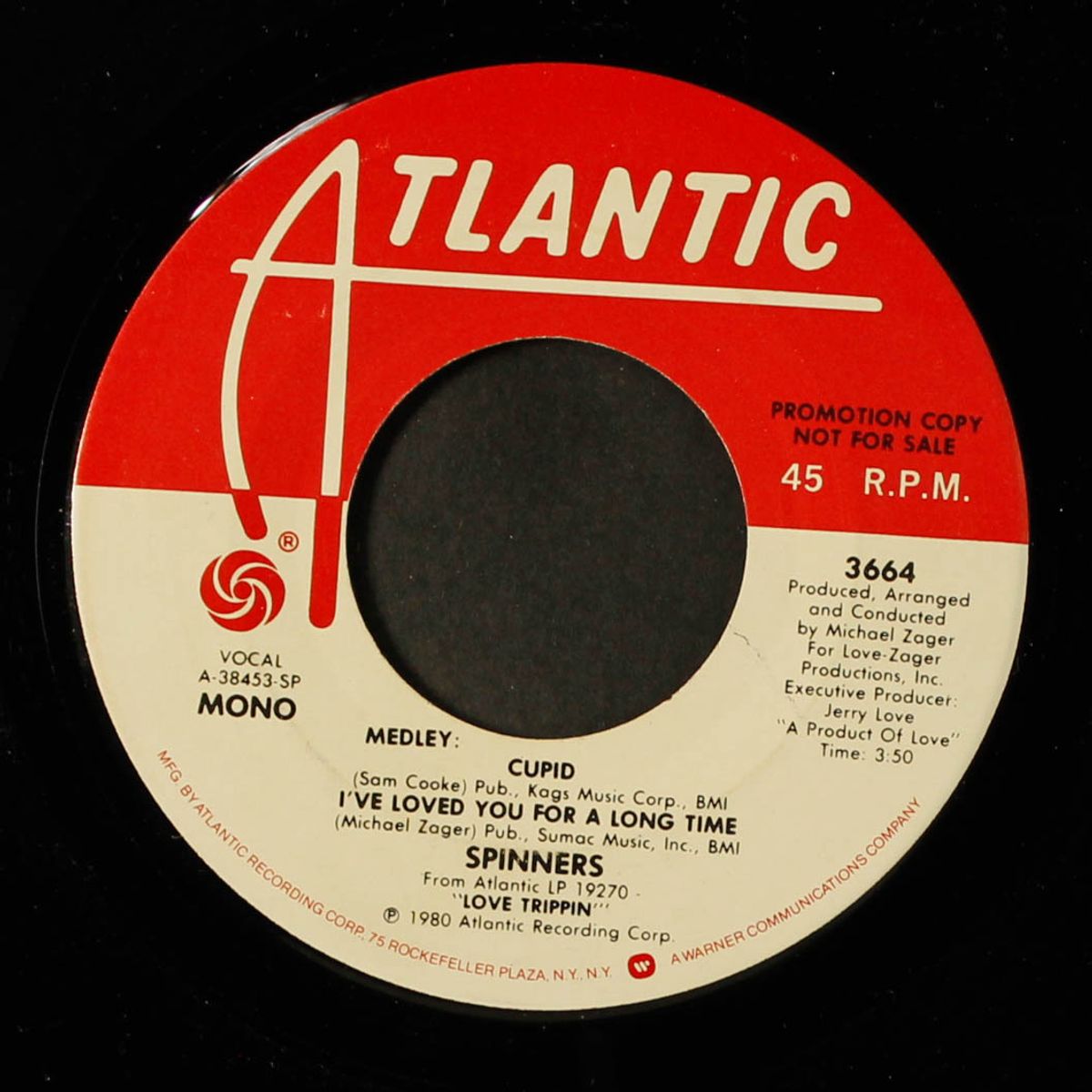 cupid / i've loved you for a long time / mono by SPINNERS