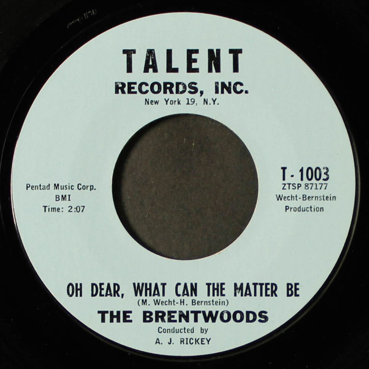 oh dear, what can the matter be by BRENTWOODS