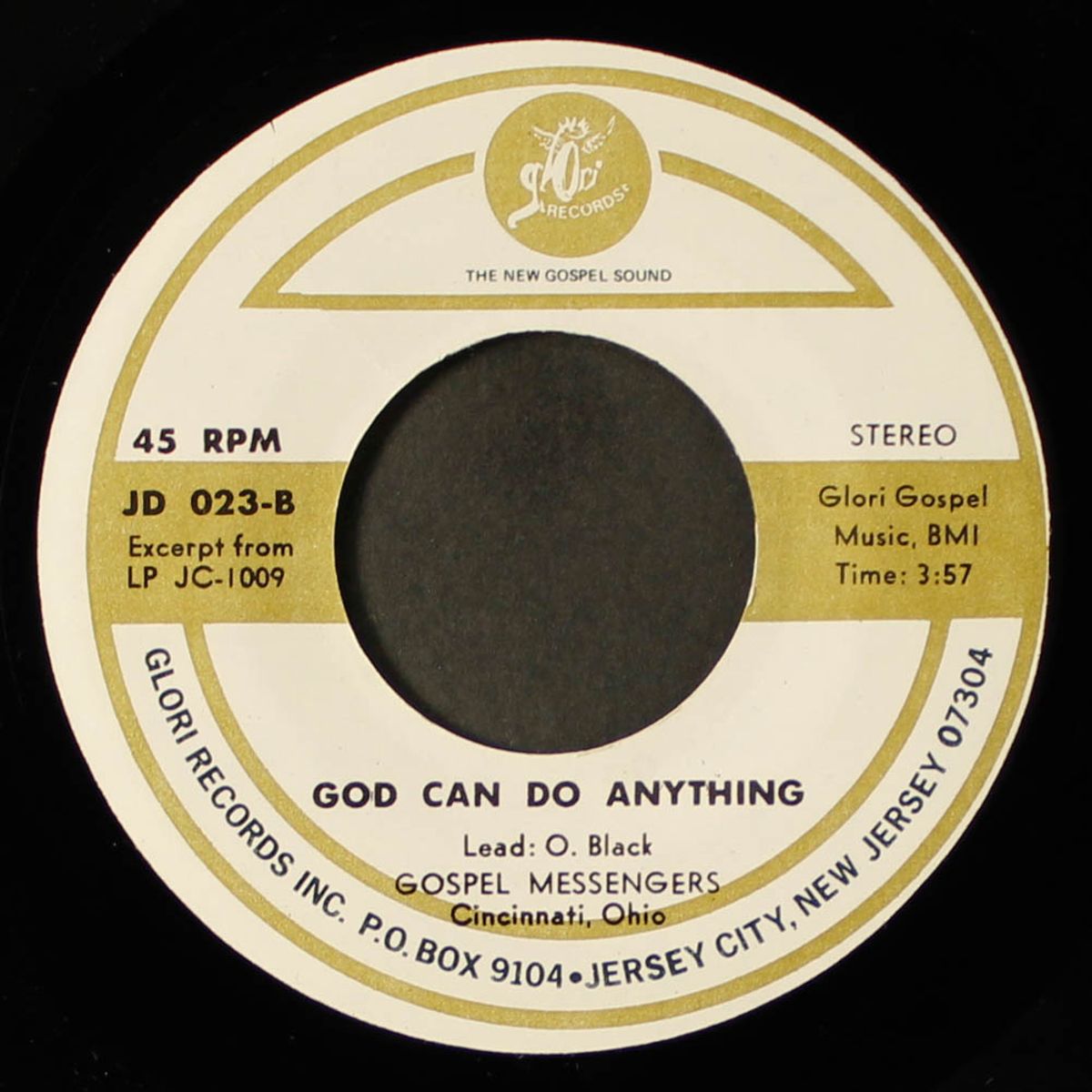 never alone / god can do anything by GOSPEL MESSENGERS