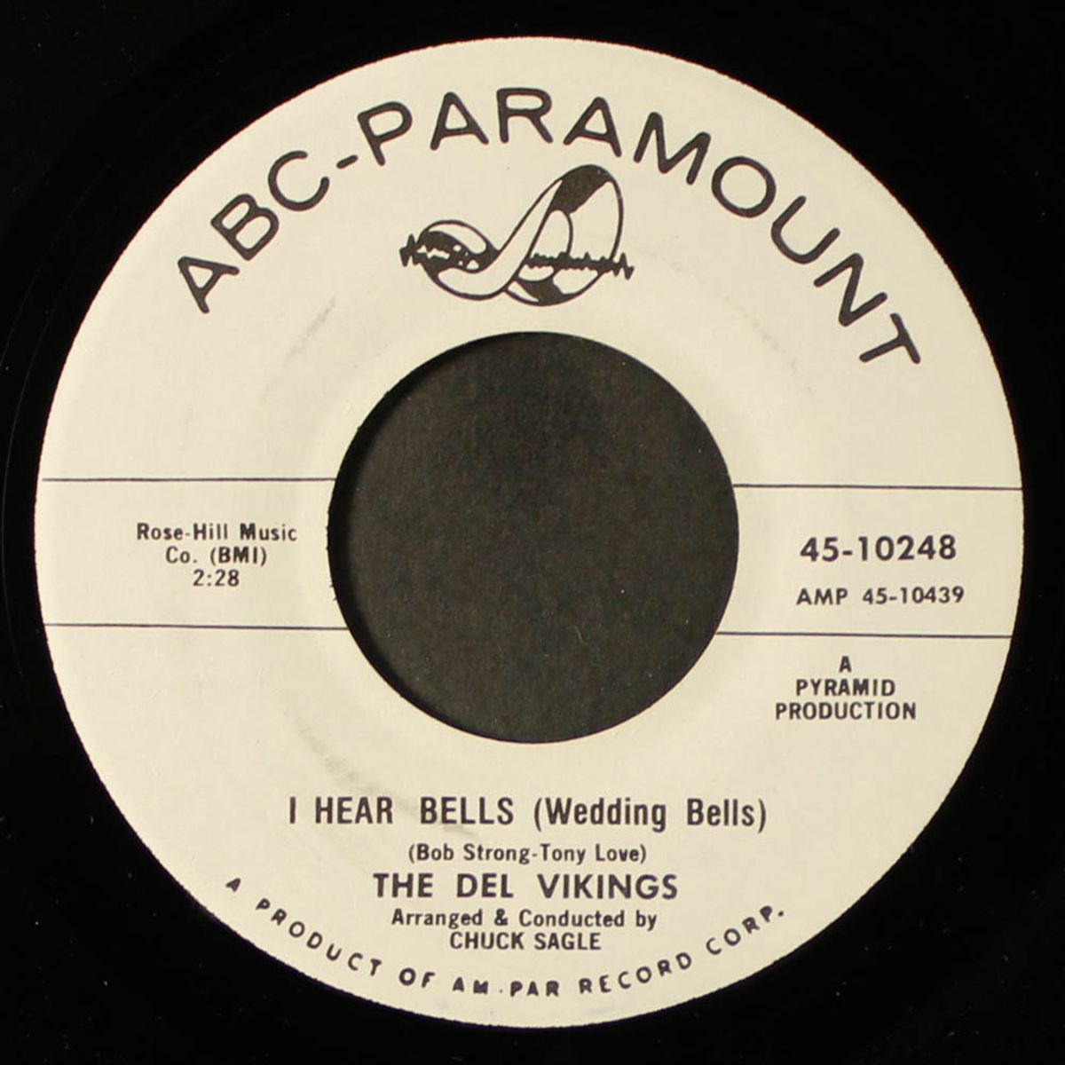 i hear bells / don't get slick on me by DEL VIKINGS