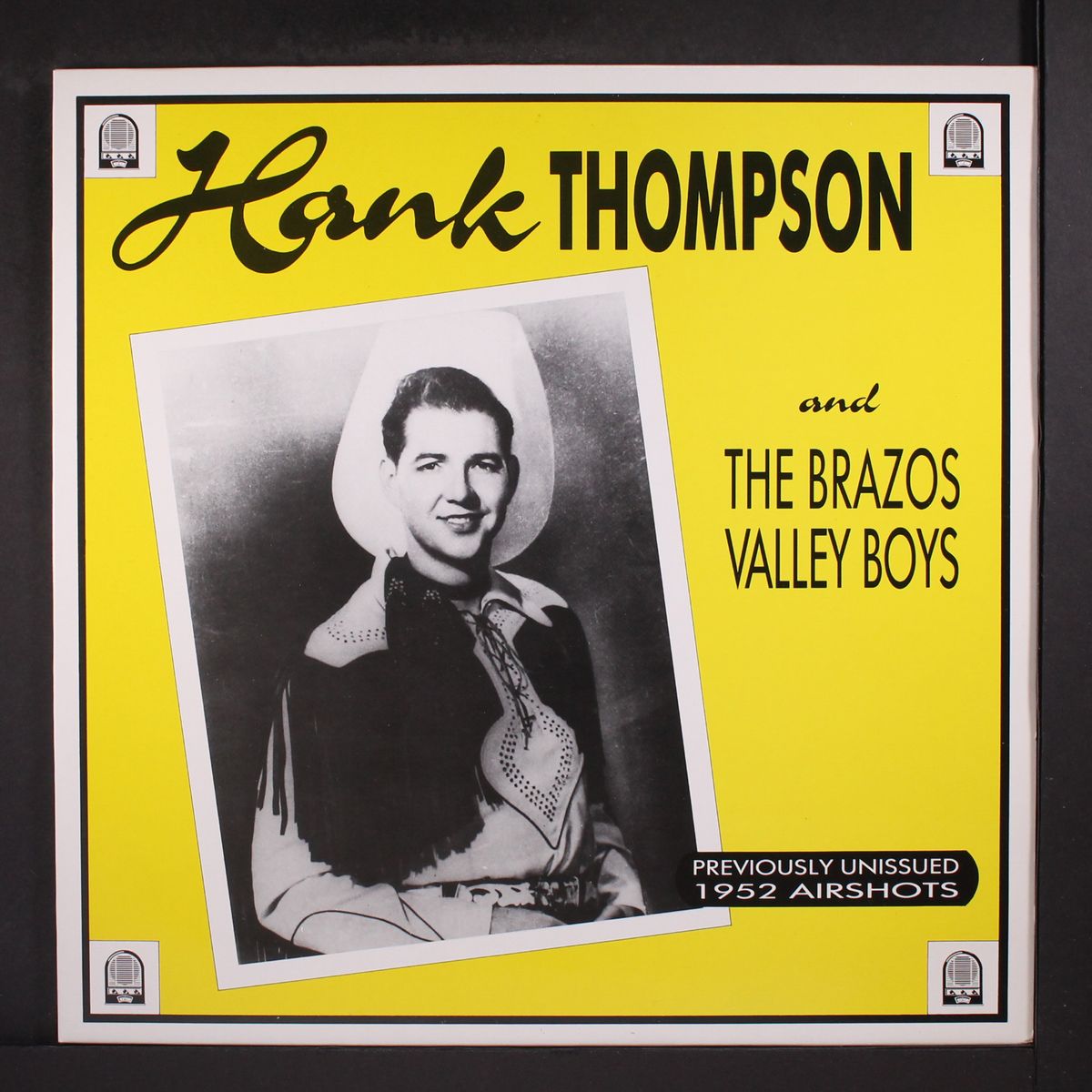 previously unissued 1952 airshots by HANK THOMPSON