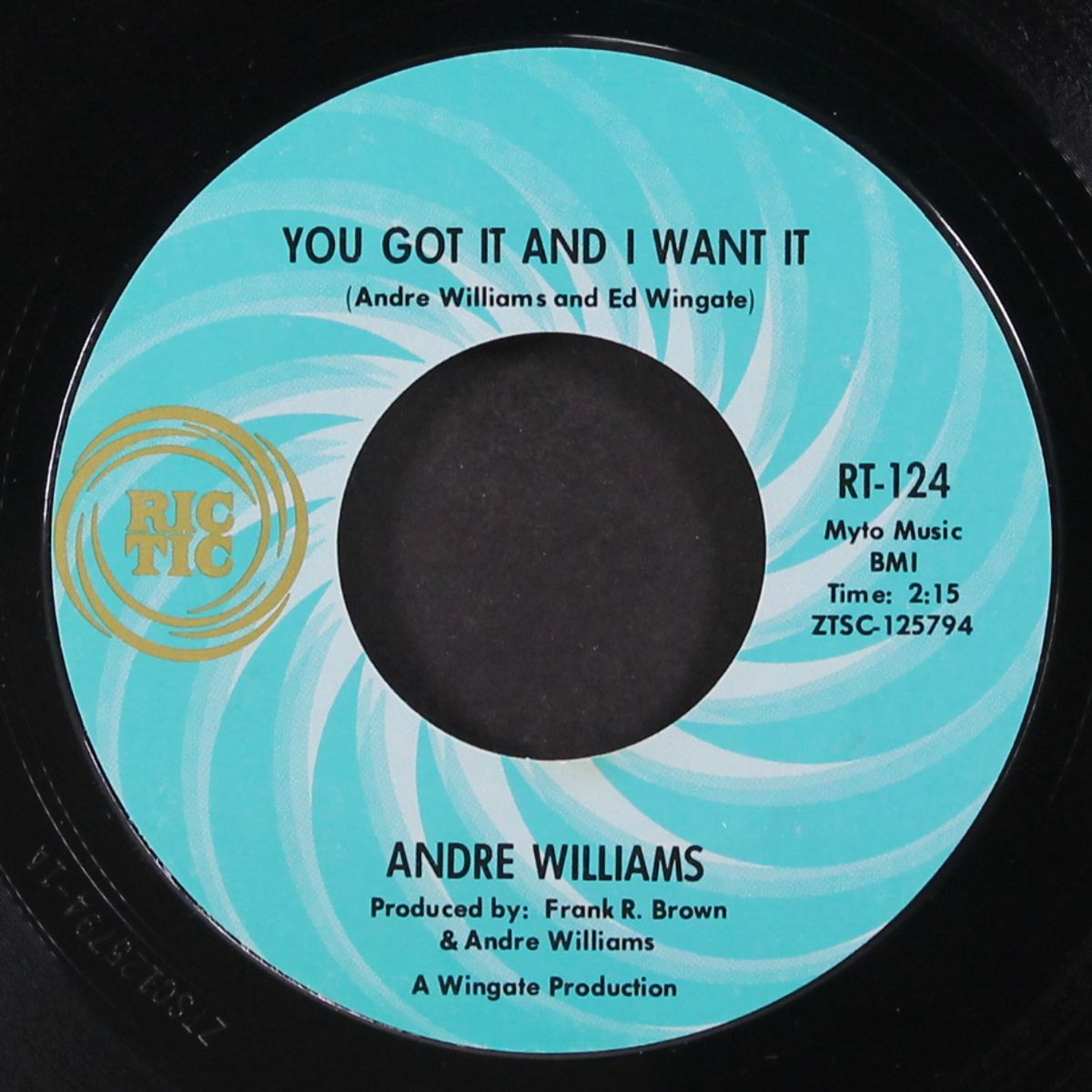 you got it and i want it / i can't stop crying by ANDRE WILLIAMS