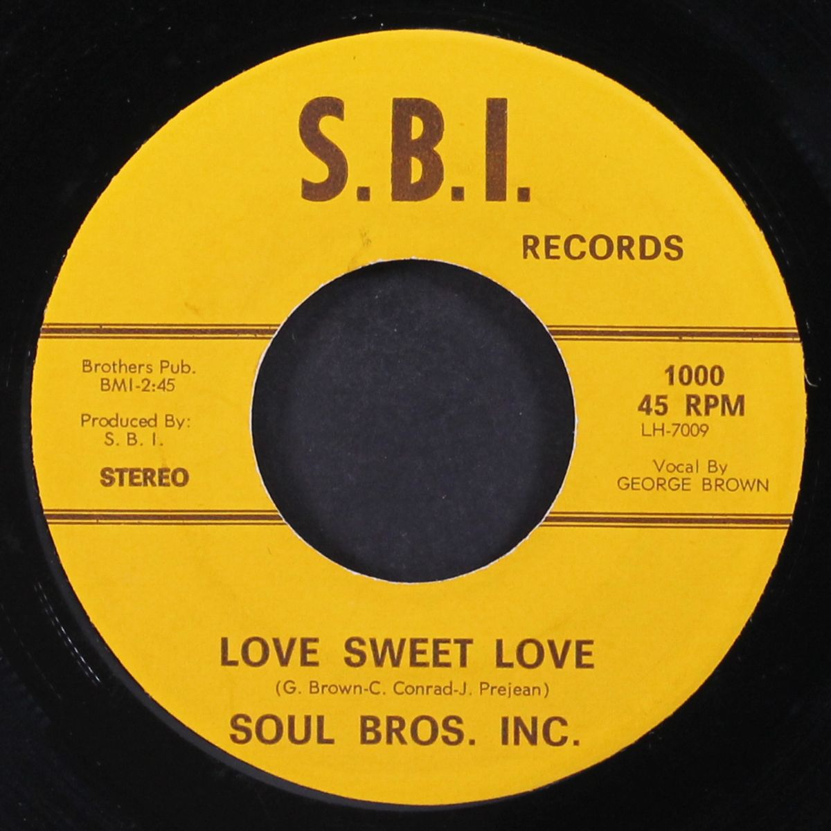 love sweet love / the devil made me by SOUL BROS. INC.