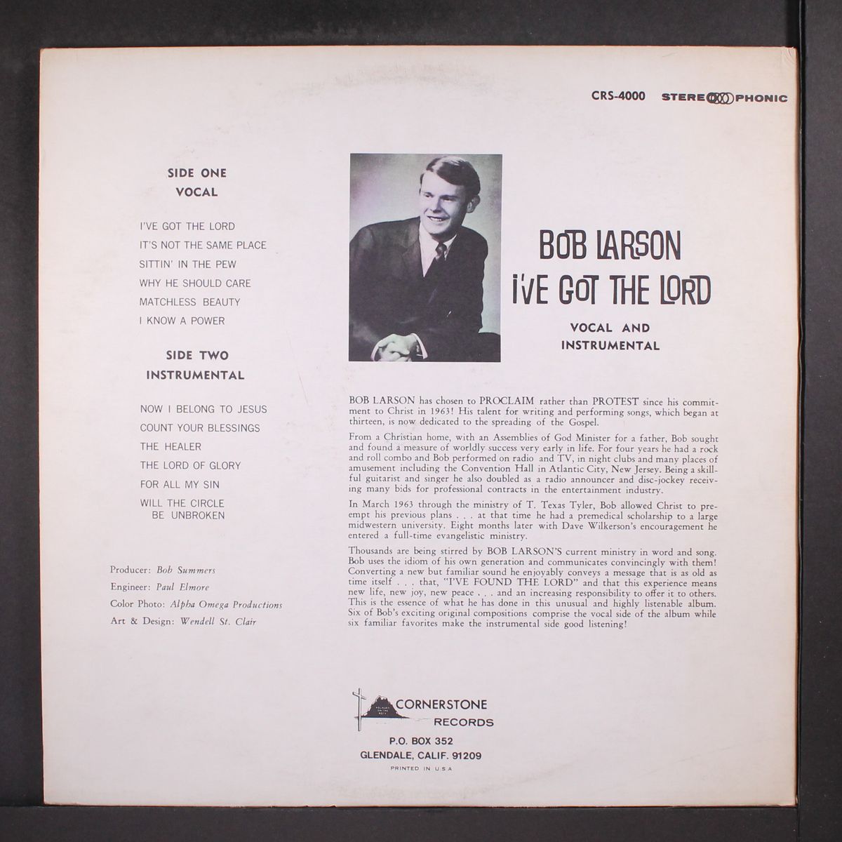 i've got the lord! by BOB LARSON