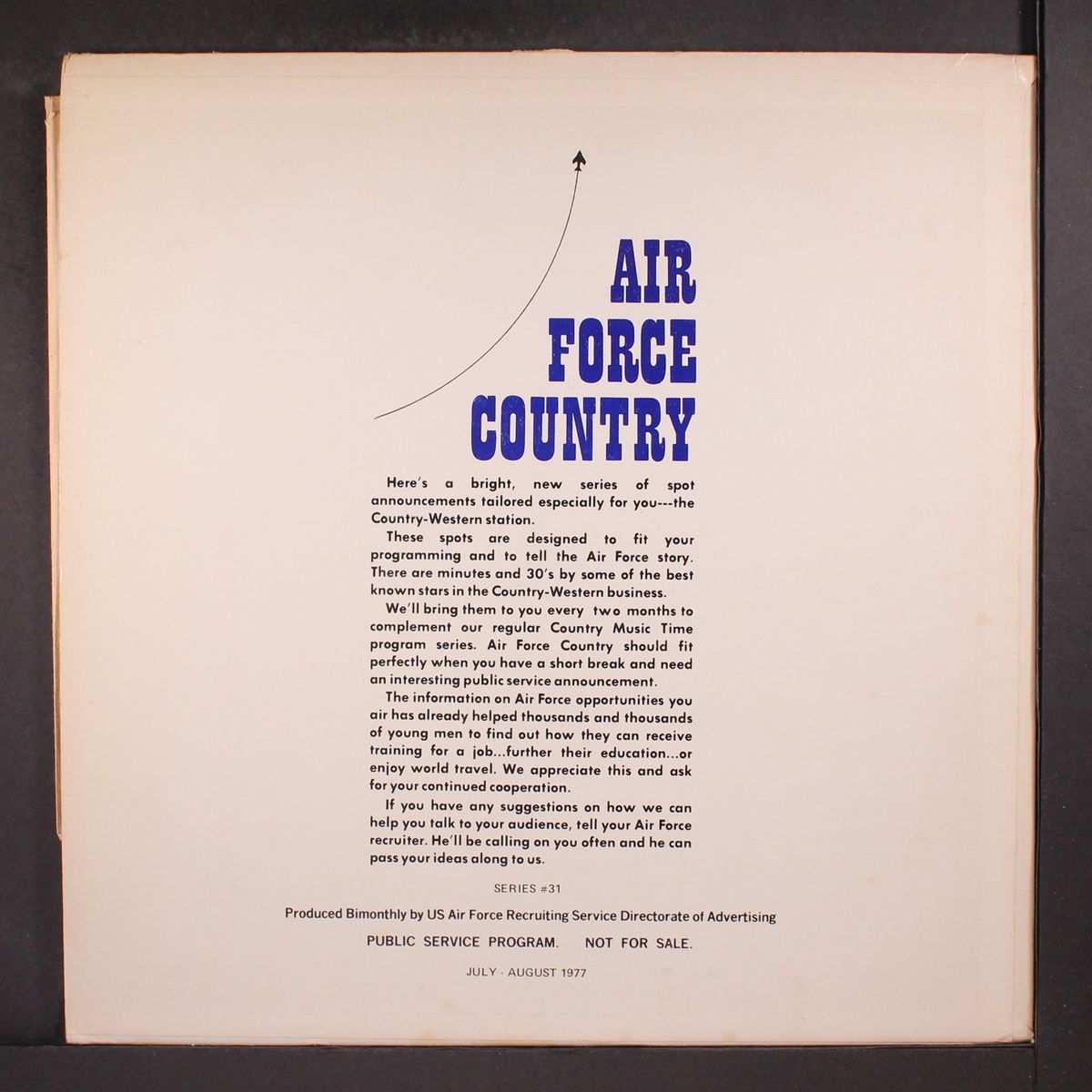 air force country by VARIOUS