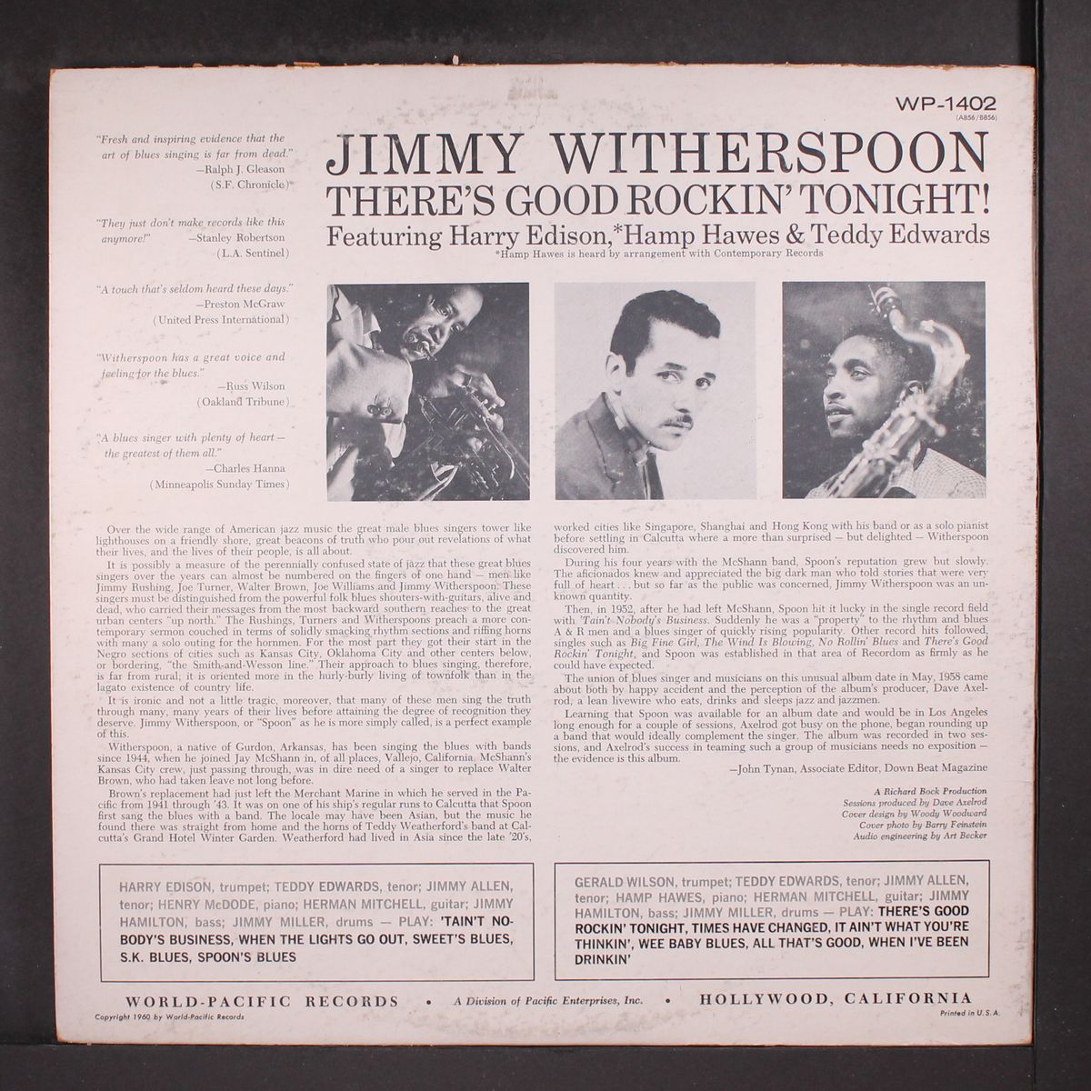 there's good rockin' tonight by JIMMY WITHERSPOON