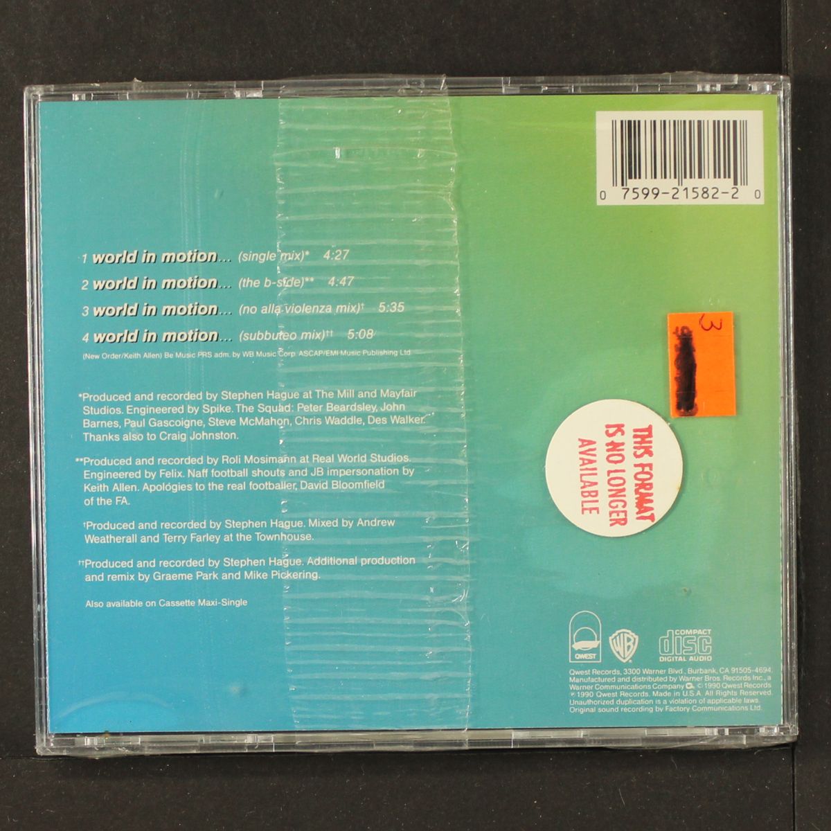 world in motion by NEW ORDER