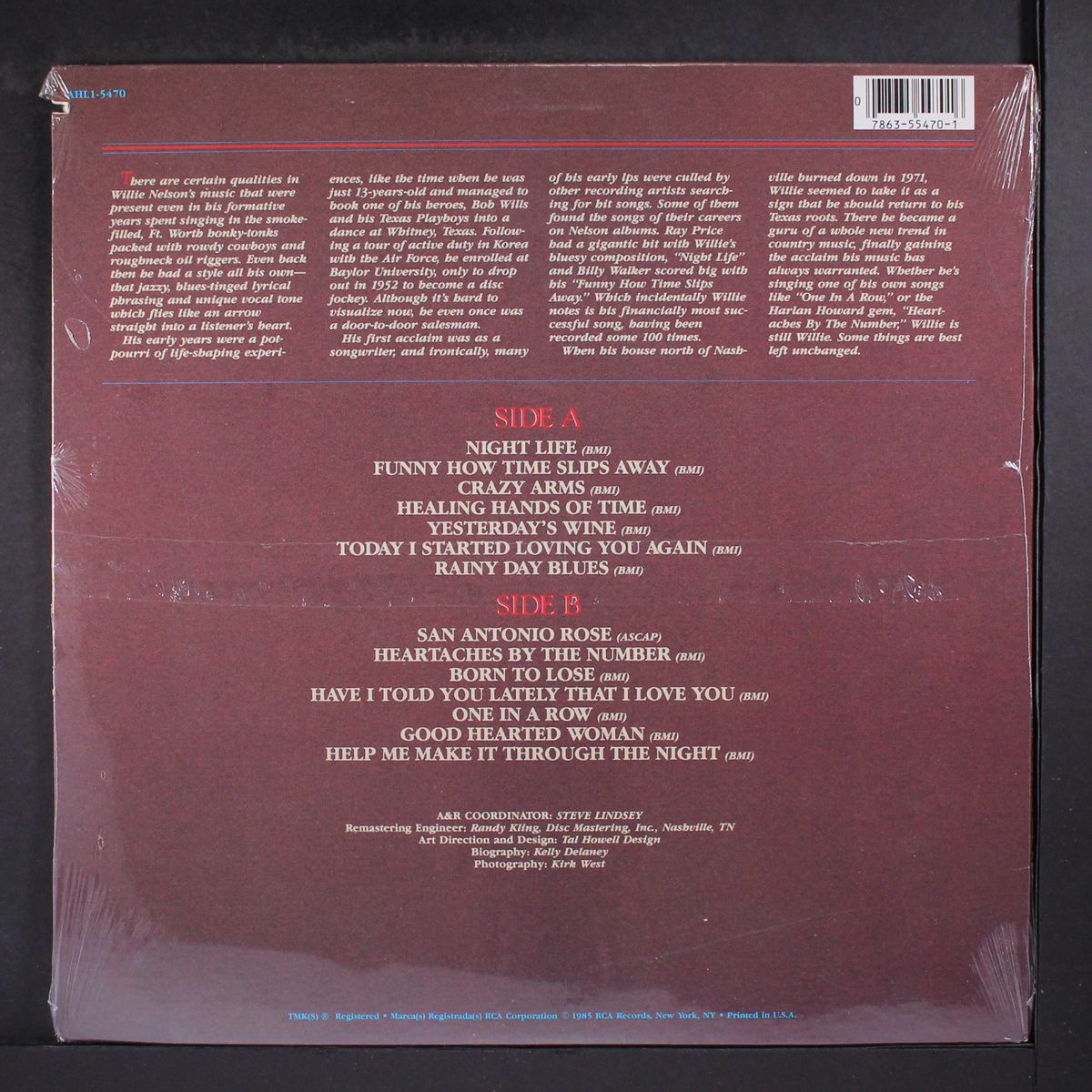 collector's series by WILLIE NELSON