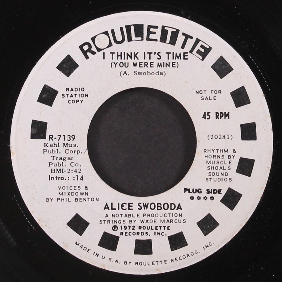 i think it's time by ALICE SWOBODA