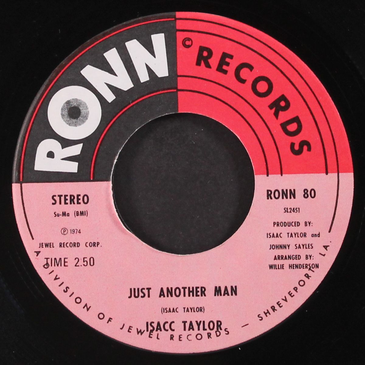 i'm tired of these changes / just another man by ISAAC TAYLOR