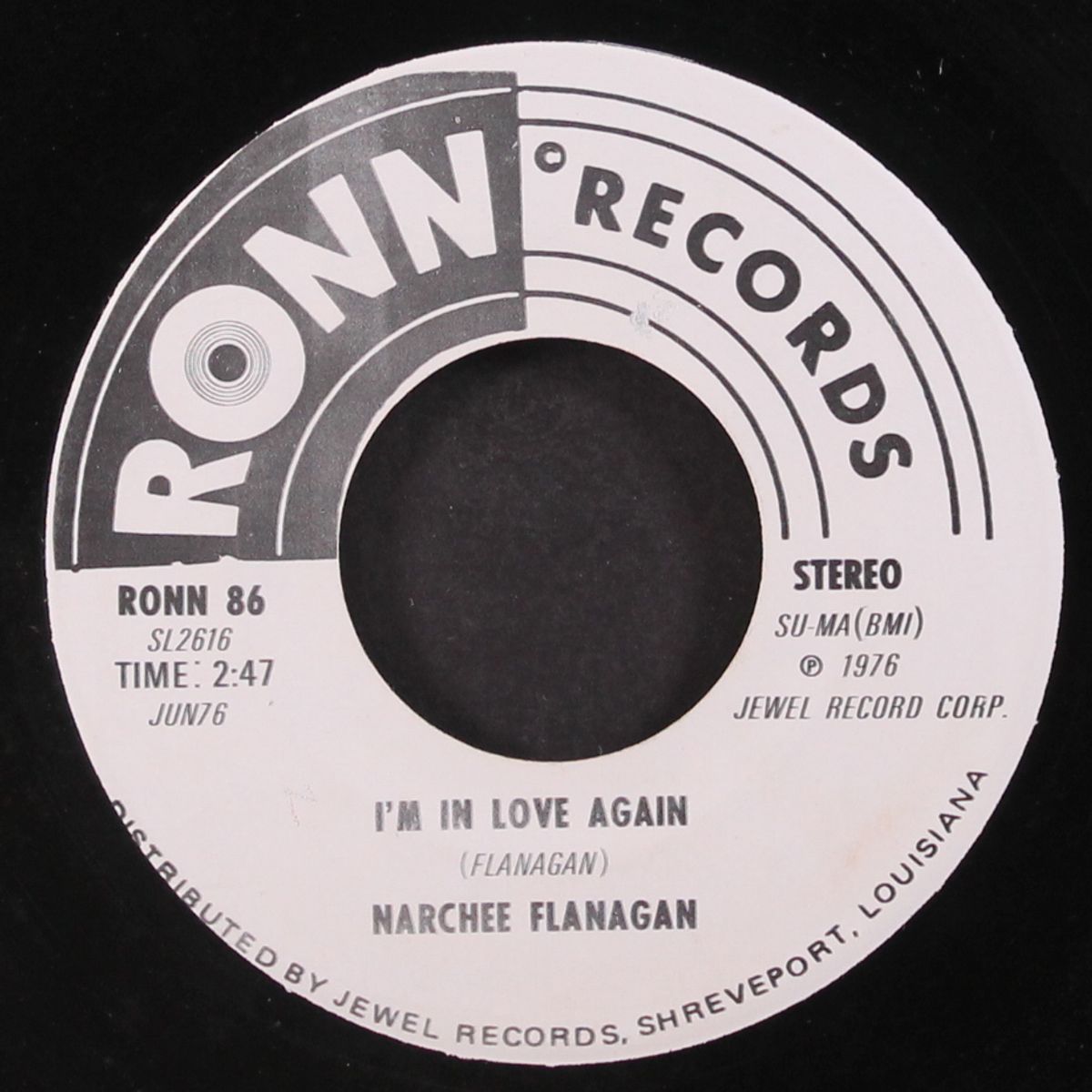 when her love comes down / i'am in love again by NARCHEE FLANAGAN