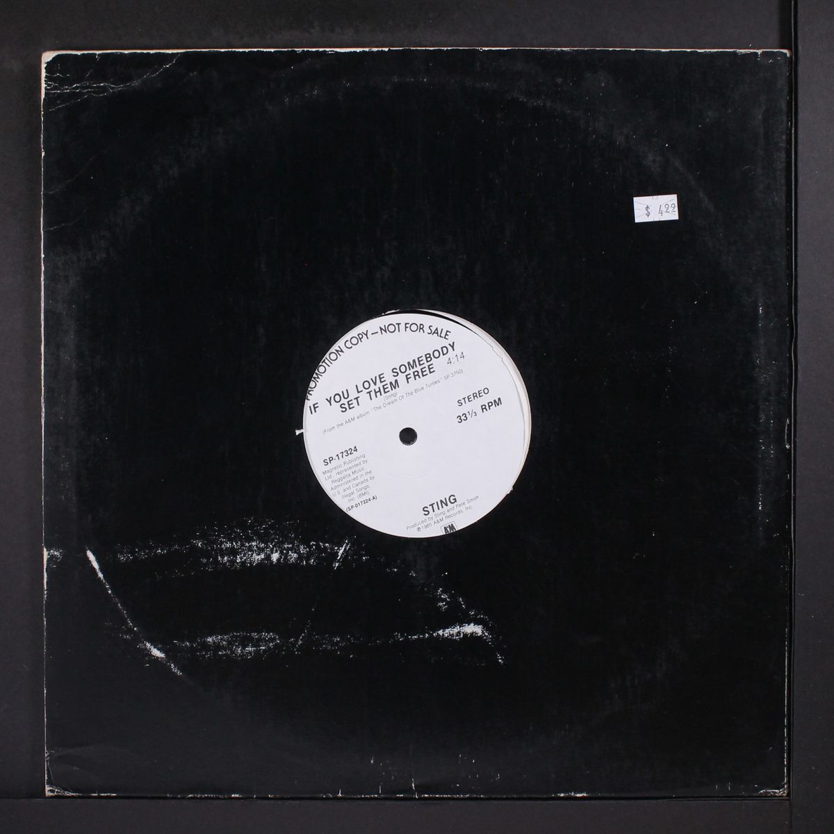 if you love somebody set them free / same by STING