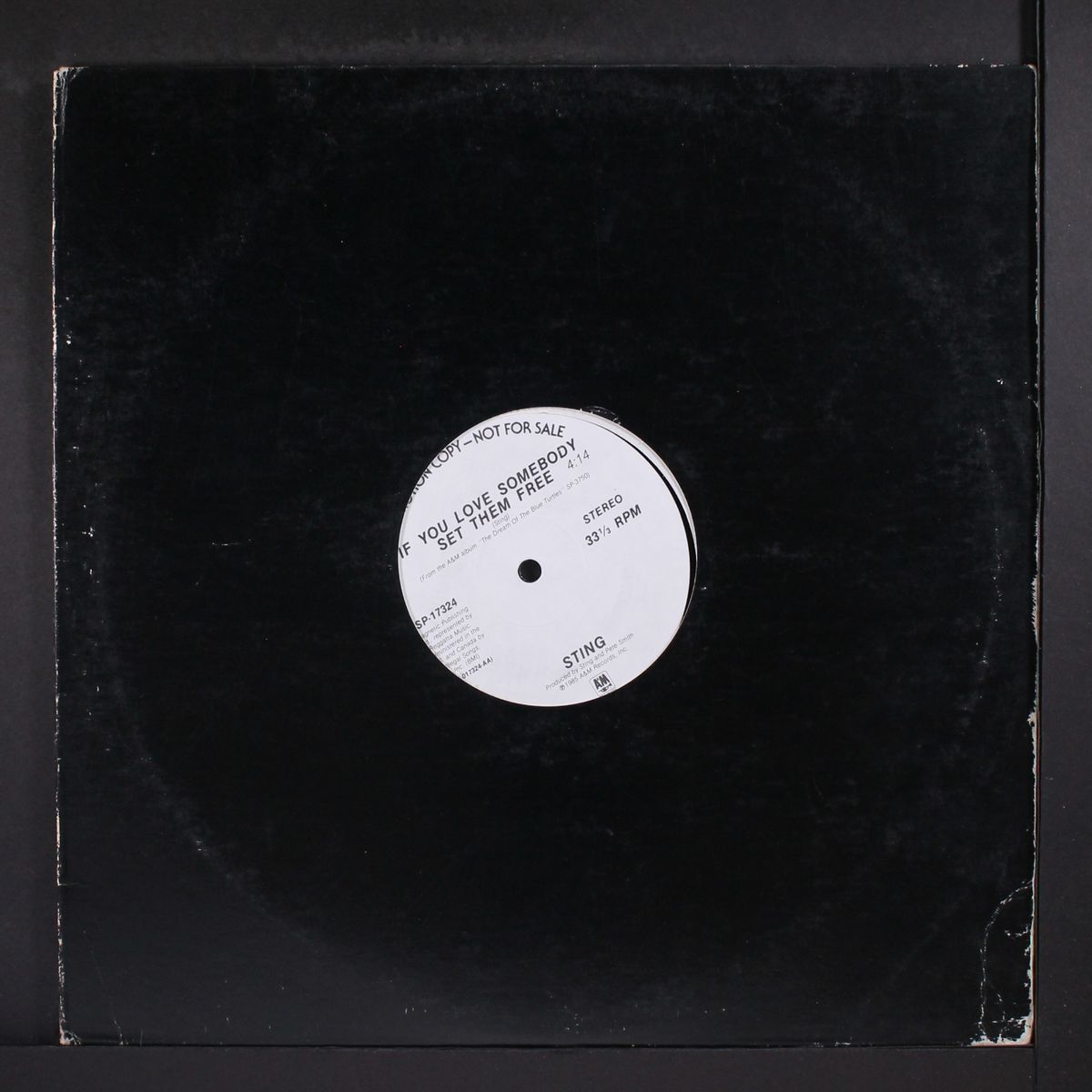 if you love somebody set them free / same by STING