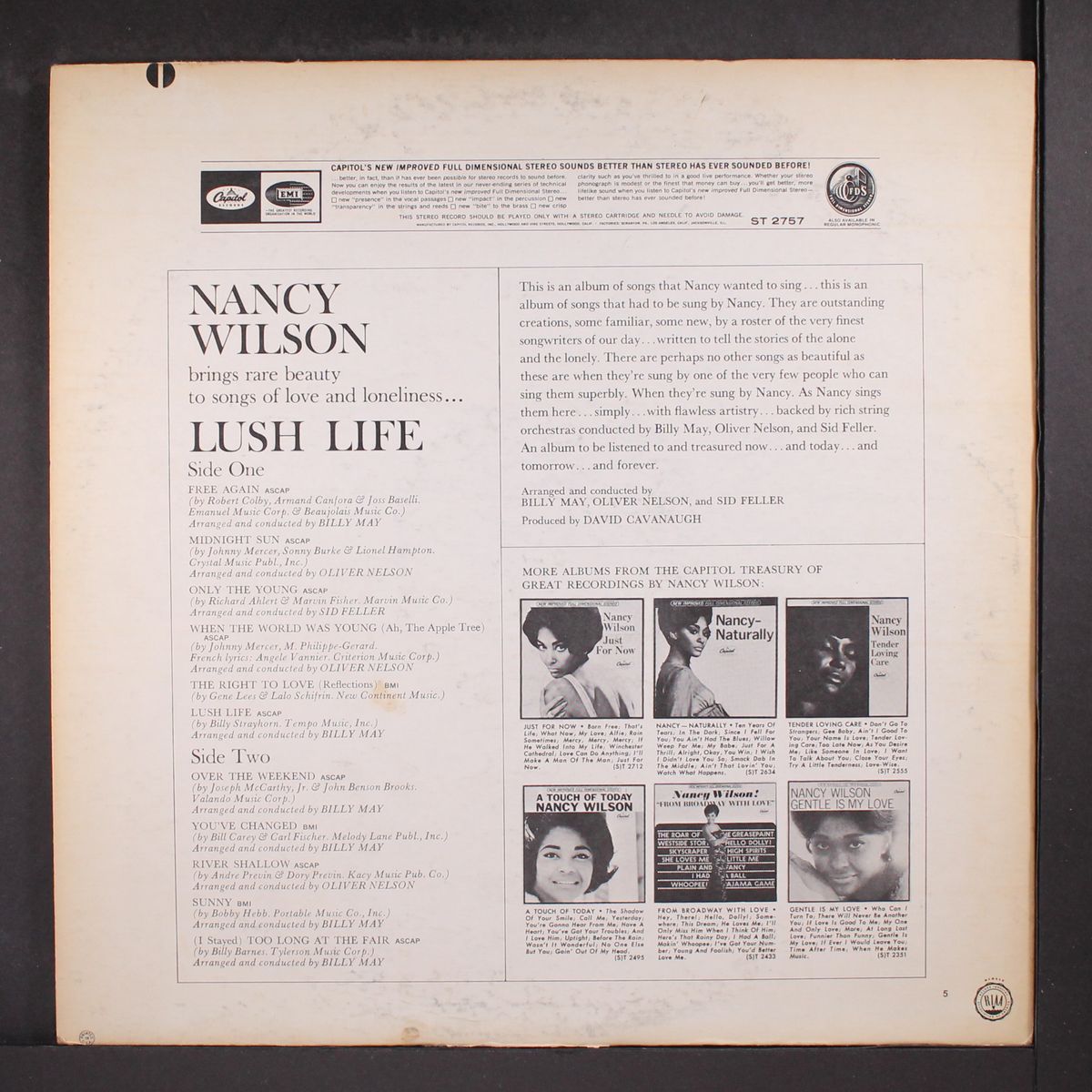 lush life by NANCY WILSON